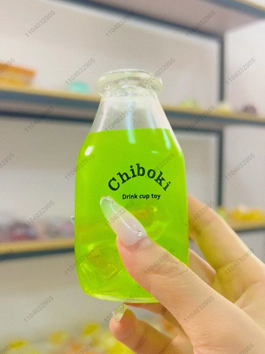 Boba Tea Stress Ball Bubble Tea Fidget Toy Water Bottle Squishy ASMR Anti Stress Funny Novelty Toy Toys For Girl antiestrés