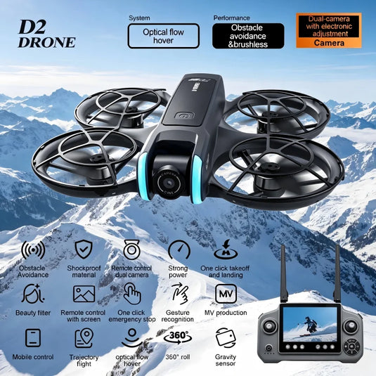 Xiaomi D2 GPS Drone 8K HD Camera, Foldable Brushless Drone with Intelligent Obstacle Avoidance