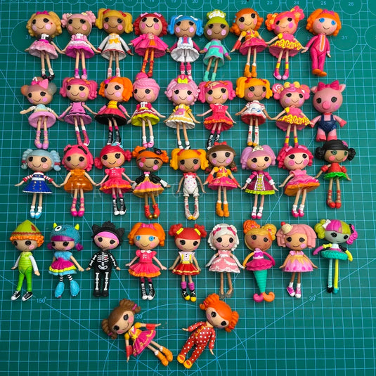 Original 8-10cm Can Choose Lalaloopsy Little Sister and Pet Dolls PVC Holiday Gift Collection Pvc Toys