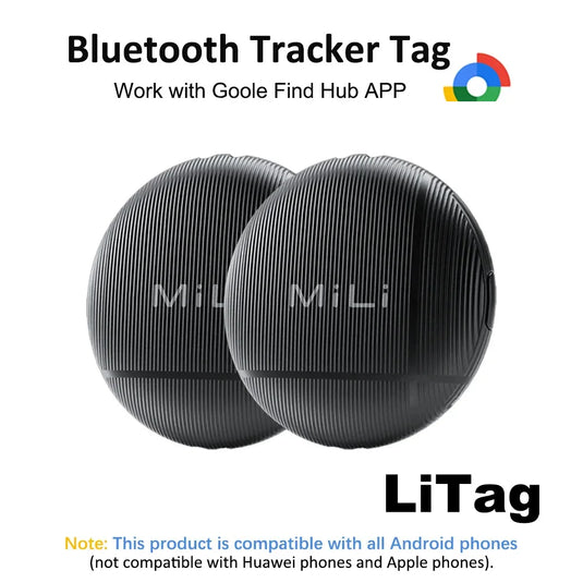 Smart Bluetooth Tracker Tags for Google Find Hub | Android Item Locator for Keys
