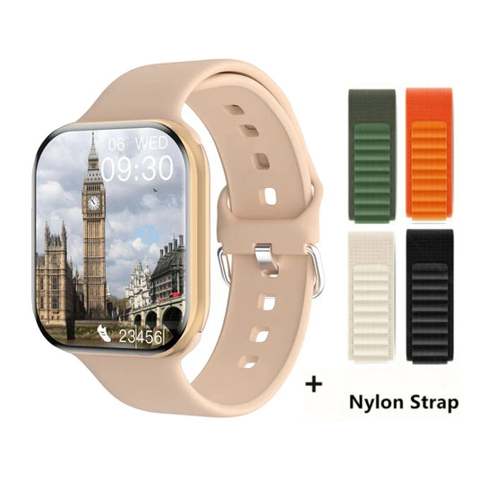2026 Series 10 Watch 10 GPS Smart Watch Memory Music Video Bluetooth Call Heart Rate Waterproof NFC Smartwatch For Apple Android