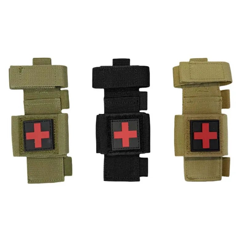 Tactical Tourniquet Set - Rotary Medical Emergency Strap with Tactical Pen & Scissors | Essential for Outdoor Survival, Combat,