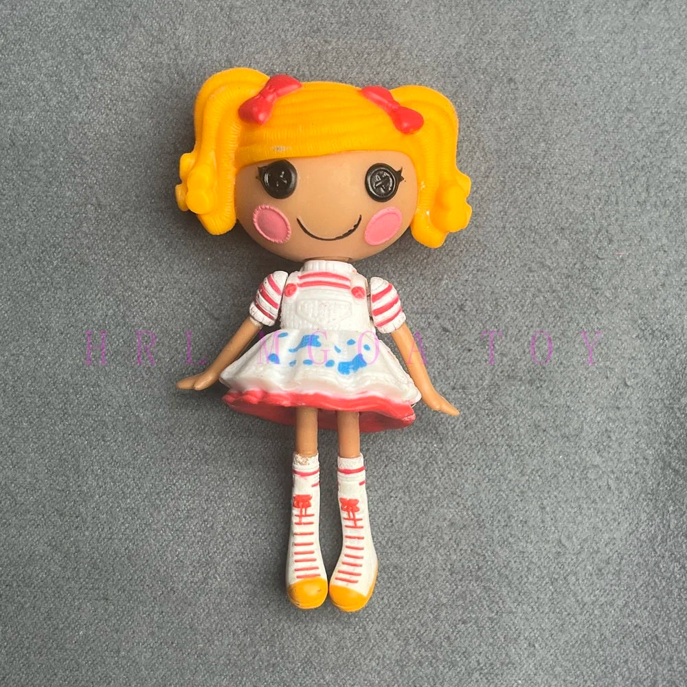 Original 8-10cm Can Choose Lalaloopsy Little Sister and Pet Dolls PVC Holiday Gift Collection Pvc Toys