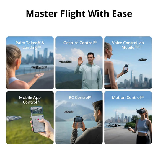 DJI Neo 2 Motion Fly More Combo With RC Motion 3 & Goggles N3 Neo 2 DJI Camera Drones Stable Transmission With Digital Transceiver FPV Flying 4K Drone for Beginners With 3x Batteries