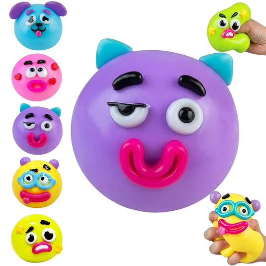 2026 NEW Smushers Squishy, Curiosities Dog Face Swap Squishy Toy, Soft Moldable Cute Slow Rise Squeeze Toy Adult Fun gifts