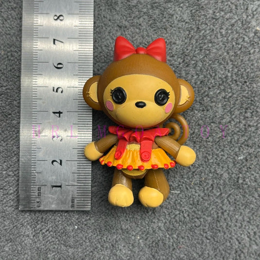 Original 8-10cm Can Choose Lalaloopsy Little Sister and Pet Dolls PVC Holiday Gift Collection Pvc Toys