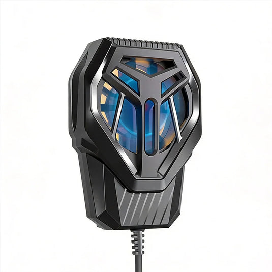  Portable USB Phone Cooling Fan Mini Mobile Radiator Heatsink Gamer Cooler for Live Streaming Cellphone Game Accessories