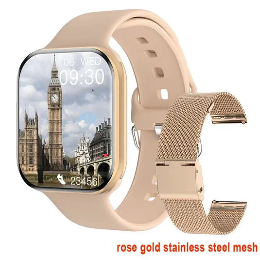 2026 Series 10 Watch 10 GPS Smart Watch Memory Music Video Bluetooth Call Heart Rate Waterproof NFC Smartwatch For Apple Android