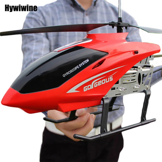 RC Helicopter 3.5CH Remote Control Large Helicopter, 80cm Brushless Aircraft Toy for Kids