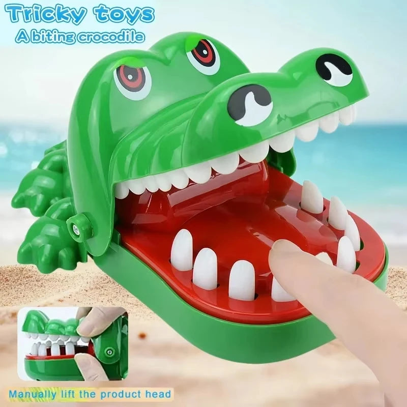Bite Finger Crocodile Pinch Toy Classic Family Games Party Mischief Children's Lucky Games Stress Relief Toy Party Gifts New