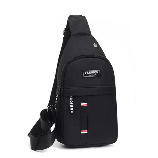 Classic Fashion Canvas Waterproof Sling Chest Crossbody Bag Sport Travel Outdoor Bag Practical Casual Daily Carry Capacity Bags