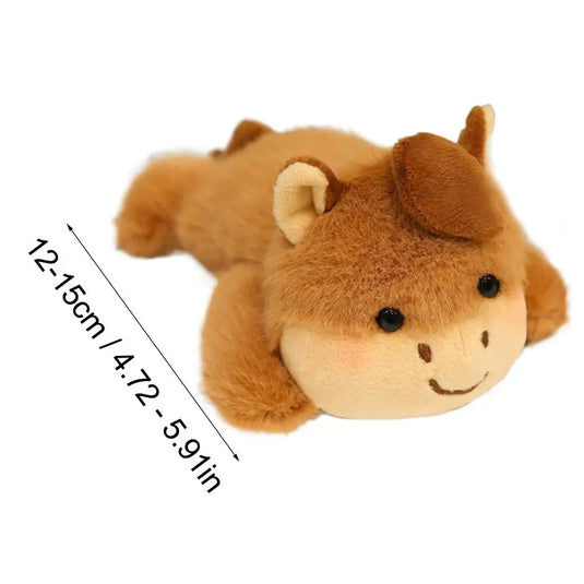Magnetic Car Plush Toy Cute Cat Bear Stuffed Doll Roof Trunk External Decoration Magnet Car Ornament Styling Accessory