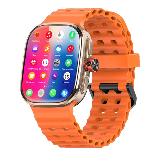 M99 Mini New Package 2.29inch Amoled Smartwatch 5G LTE Android Smart Watch With Rotary Camera GPS WIFI Sim Card Slot 2100Mah