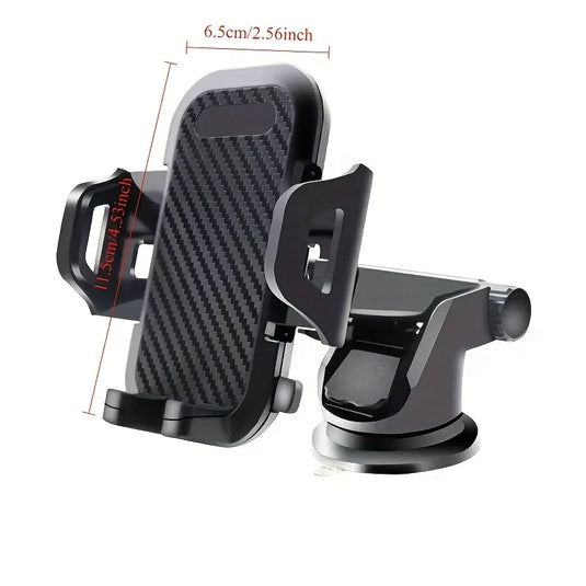 Suction Cup Car Phone Holder | Universal Dashboard Mount
