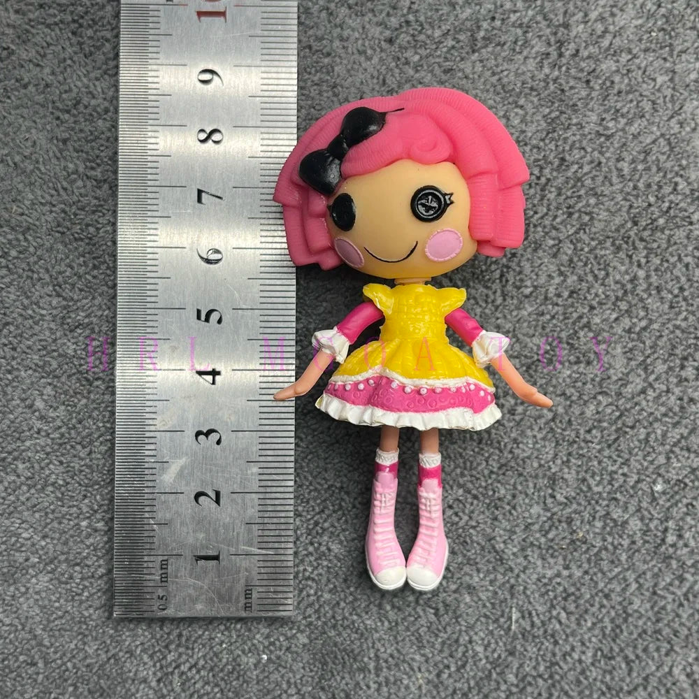 Original 8-10cm Can Choose Lalaloopsy Little Sister and Pet Dolls PVC Holiday Gift Collection Pvc Toys