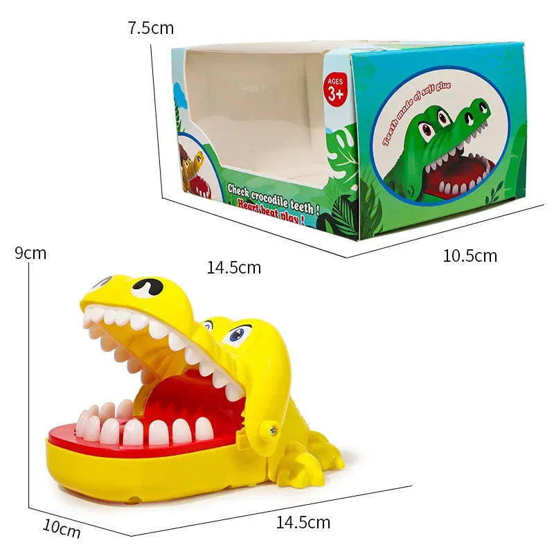 Bite Finger Crocodile Pinch Toy Classic Family Games Party Mischief Children's Lucky Games Stress Relief Toy Party Gifts New