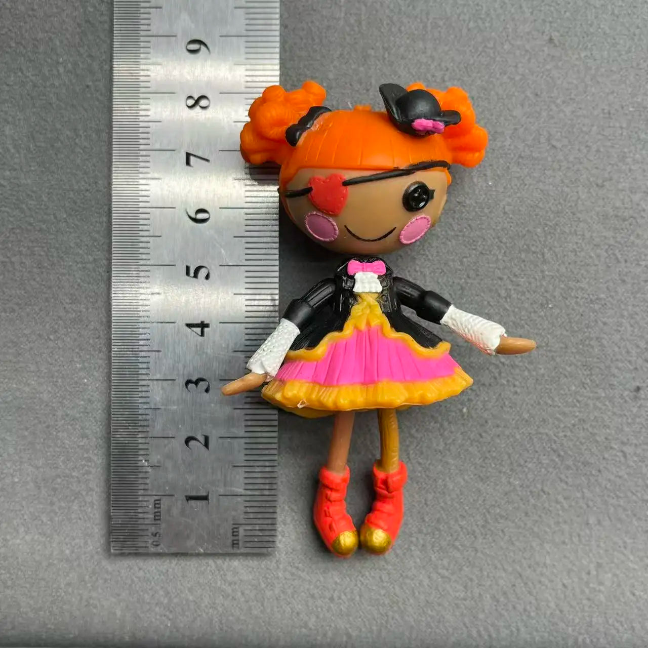 Original 8-10cm Can Choose Lalaloopsy Little Sister and Pet Dolls PVC Holiday Gift Collection Pvc Toys