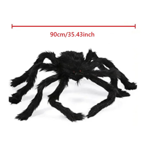 Giant Halloween Spider Decoration – Indoor & Outdoor Yard, Porch & Haunted House Decor