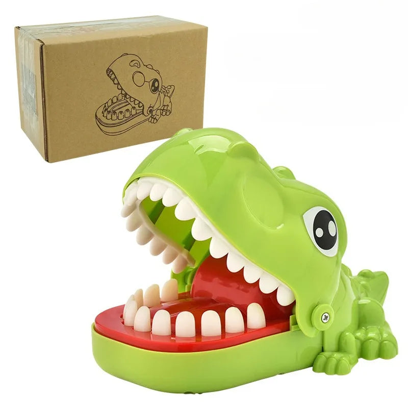 Crocodile Biting Finger Toy Shark Pulling Teeth Parent-child Game Vicious Dog Biting Hand Toy Trick Human Props Multiplayer Game