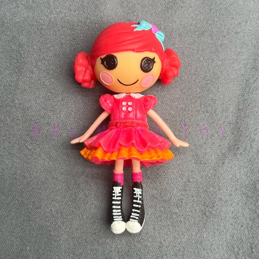 Original 8-10cm Can Choose Lalaloopsy Little Sister and Pet Dolls PVC Holiday Gift Collection Pvc Toys