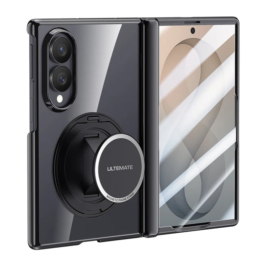 Portable Stand Holder HD Clear Glass Film Fashion Case for Samsung Galaxy Z Fold8 5G Fold 8 Ultra Zfold8 Cell Phone Accessories