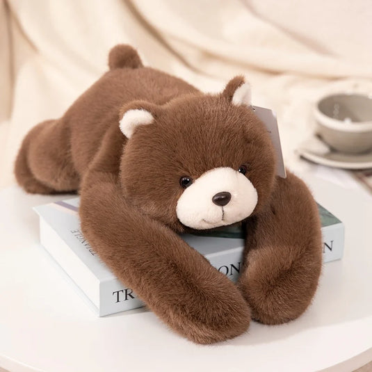 30-65cmKawaii High Quality Forest Animal Plush Doll Pillow Soft Long-arm Raccoon Dinosaur Sloth Panda Koala Plush Toy Home Decor