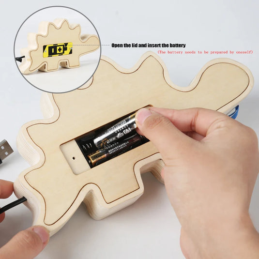 Wooden LED Light Switch Busy Board – Montessori Sensory Educational Toy for Kids & Toddlers