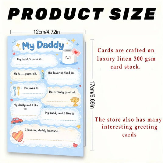 Family Memorial Gift for Dad | Personalized Keepsake Father's Day & Birthday Gift from Daughter or Son