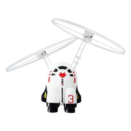 Flying Robot Astronaut Hand-Controlled Drone Toy, Interactive RC Flying Robot with Dual Wings