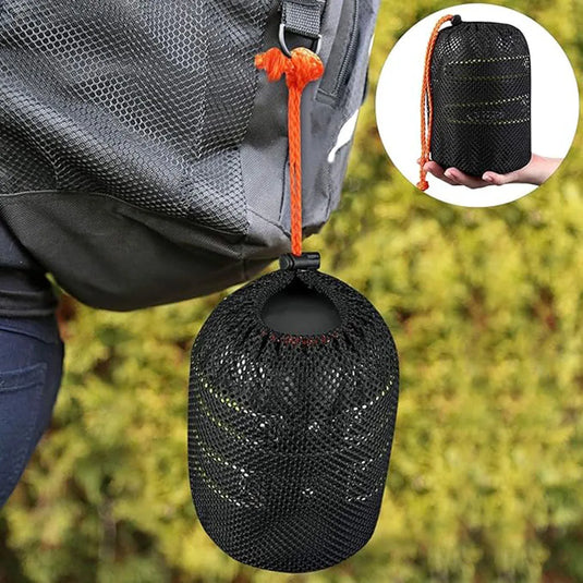 Camping Cookware Mess Kit, Ultralight Camping Pot & Pan Set, Portable Outdoor Cooking Kit