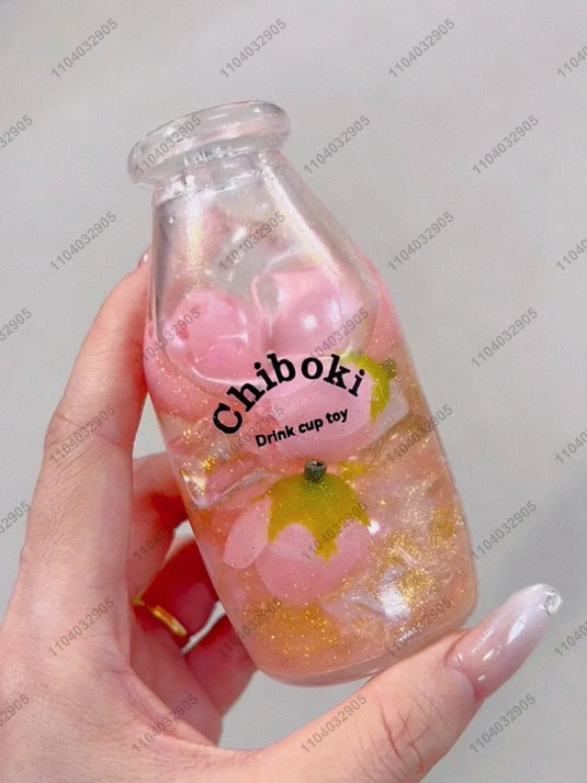 Boba Tea Stress Ball Bubble Tea Fidget Toy Water Bottle Squishy ASMR Anti Stress Funny Novelty Toy Toys For Girl antiestrés