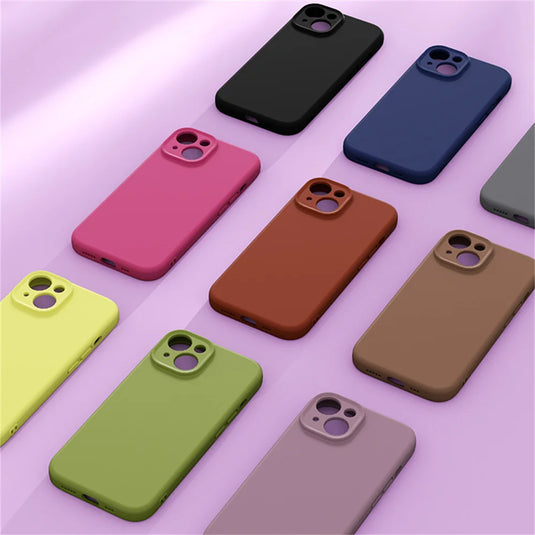 Liquid Silicone Wireless Charge Cover For iPhone 16 15 14 12 11 13 Pro Max 16 Plus Case Original Magnetic Magsafe Phone Case