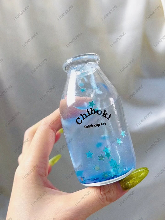 Boba Tea Stress Ball Bubble Tea Fidget Toy Water Bottle Squishy ASMR Anti Stress Funny Novelty Toy Toys For Girl antiestrés