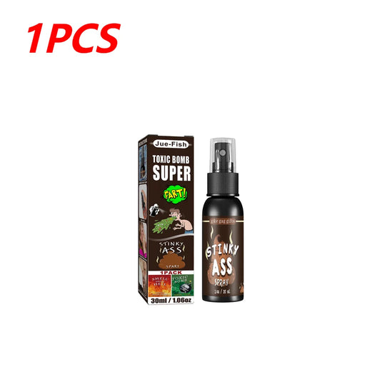 1-3PCS Fart Spray Can Stink Bomb 30ml Fart Gag Spray Prank Joke Novelty Smelly Stinky Sprayer Non-Toxic Halloween Party Supplies
