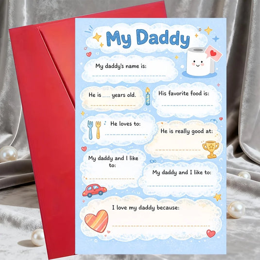 Family Memorial Gift for Dad | Personalized Keepsake Father's Day & Birthday Gift from Daughter or Son