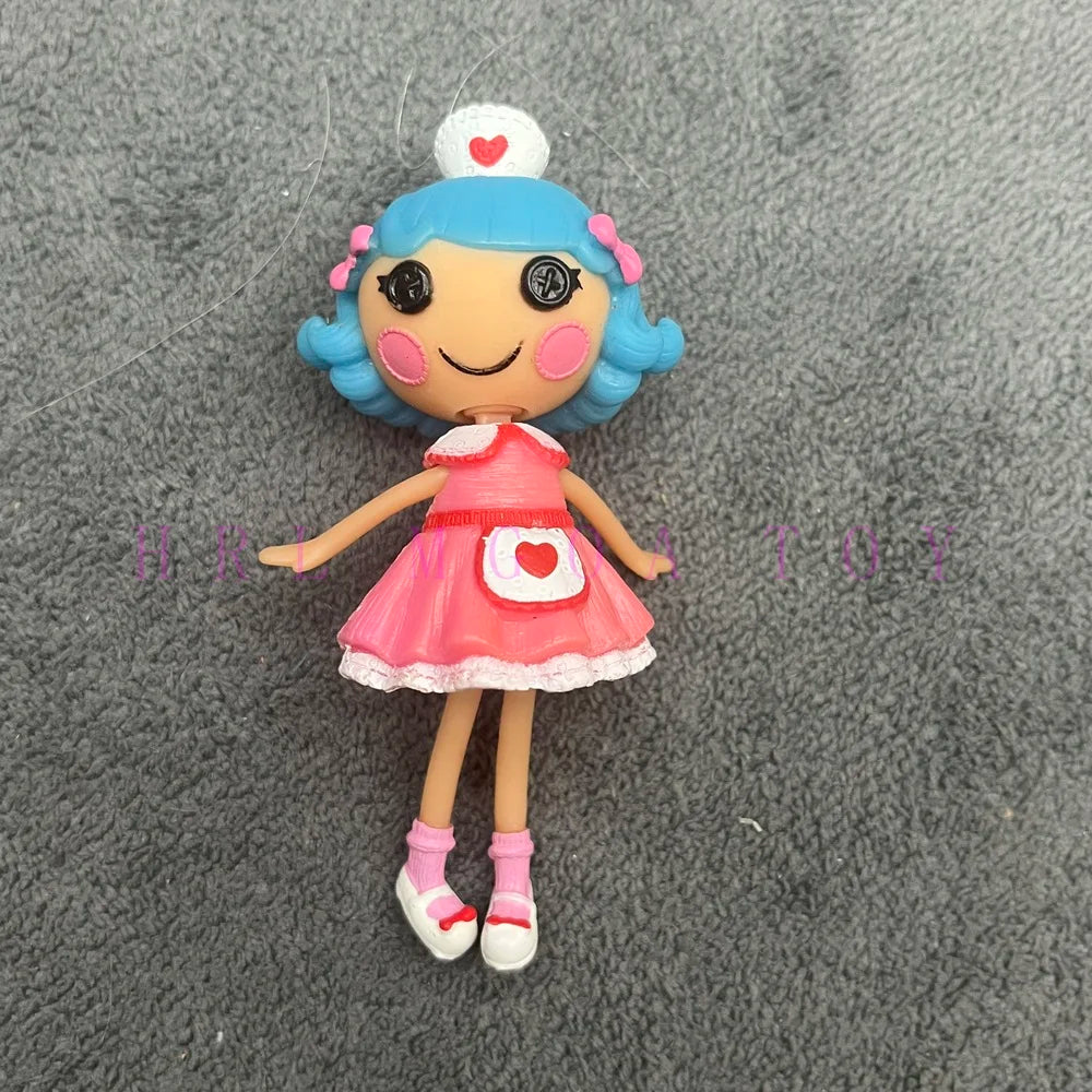 Original 8-10cm Can Choose Lalaloopsy Little Sister and Pet Dolls PVC Holiday Gift Collection Pvc Toys