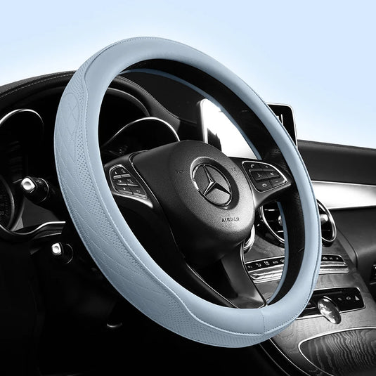 Napa Leather Steering Wheel Cover | 14.5–15 Inch